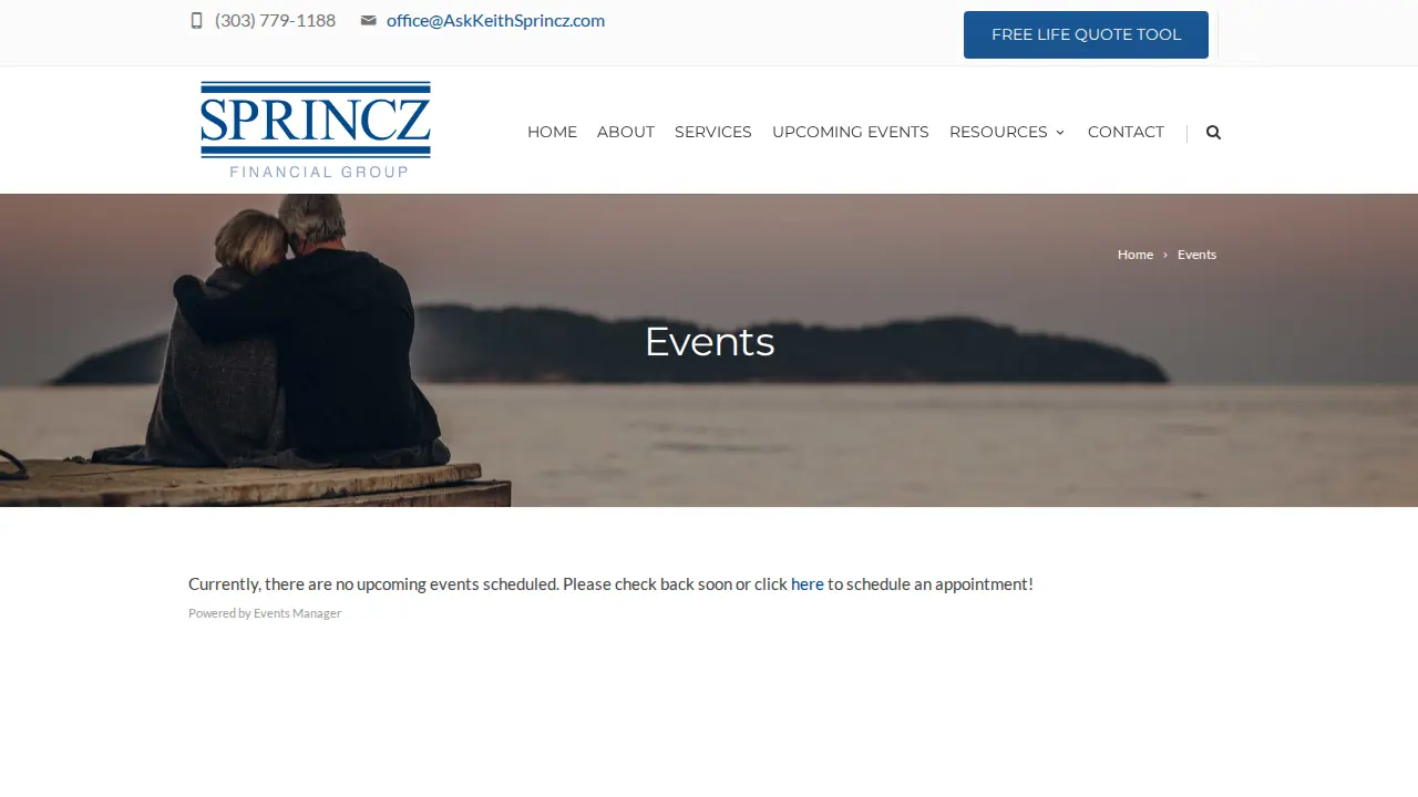 Sprincz Financial Group, LLC page
