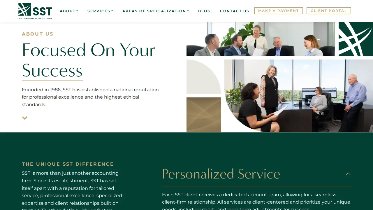 SST Accountants & Consultants page
