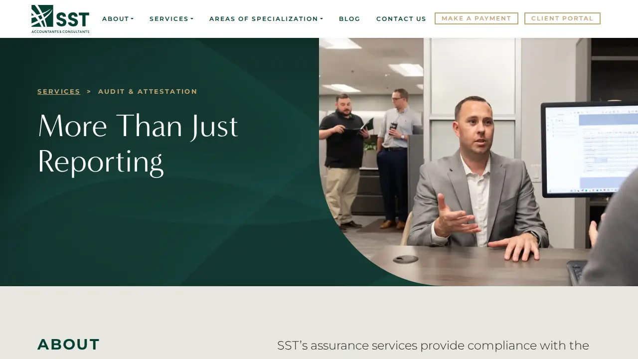SST Accountants & Consultants page