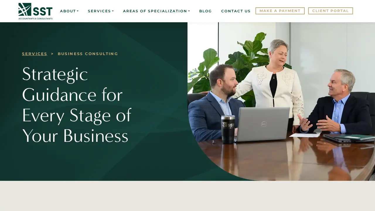 SST Accountants & Consultants page