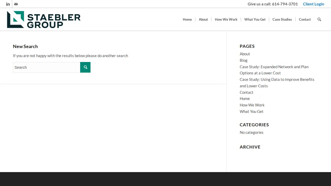 The Staebler Group page