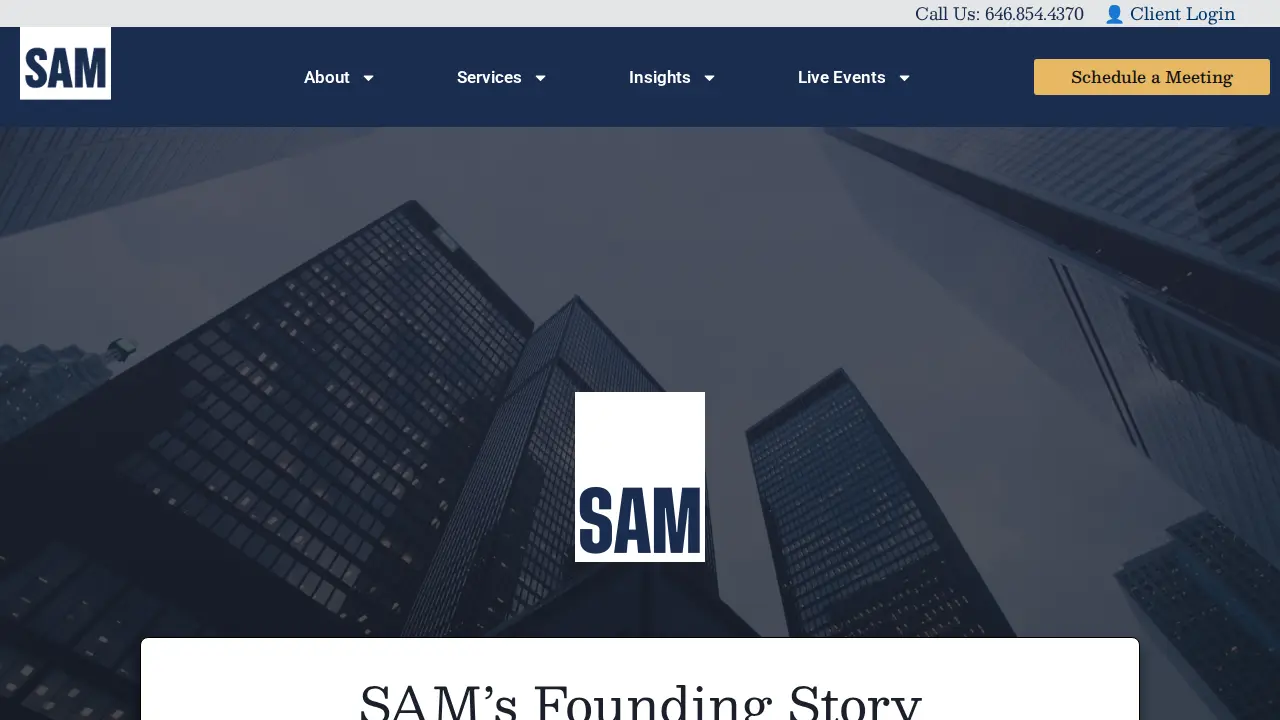 Stansberry Asset Management (SAM) page