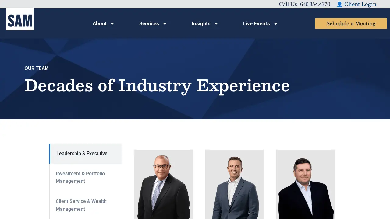 Stansberry Asset Management (SAM) page