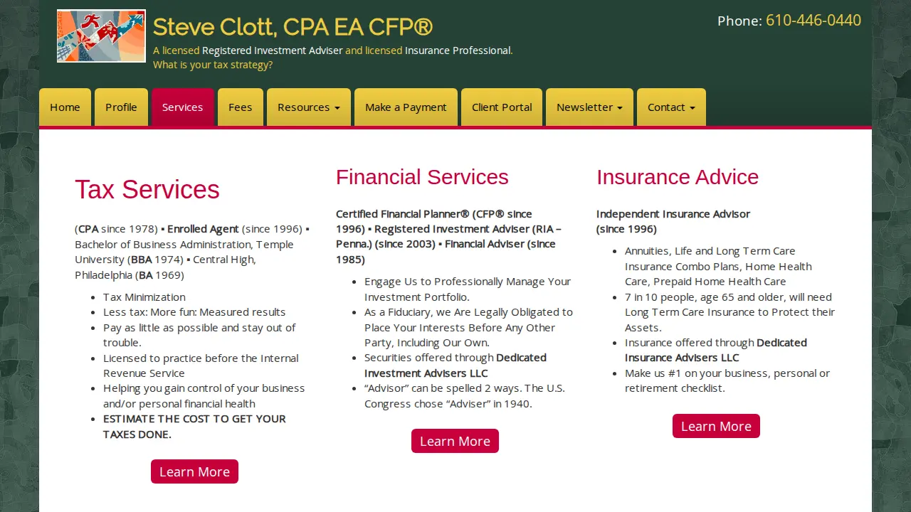 Steve Clott, CPA EA CFP(r)