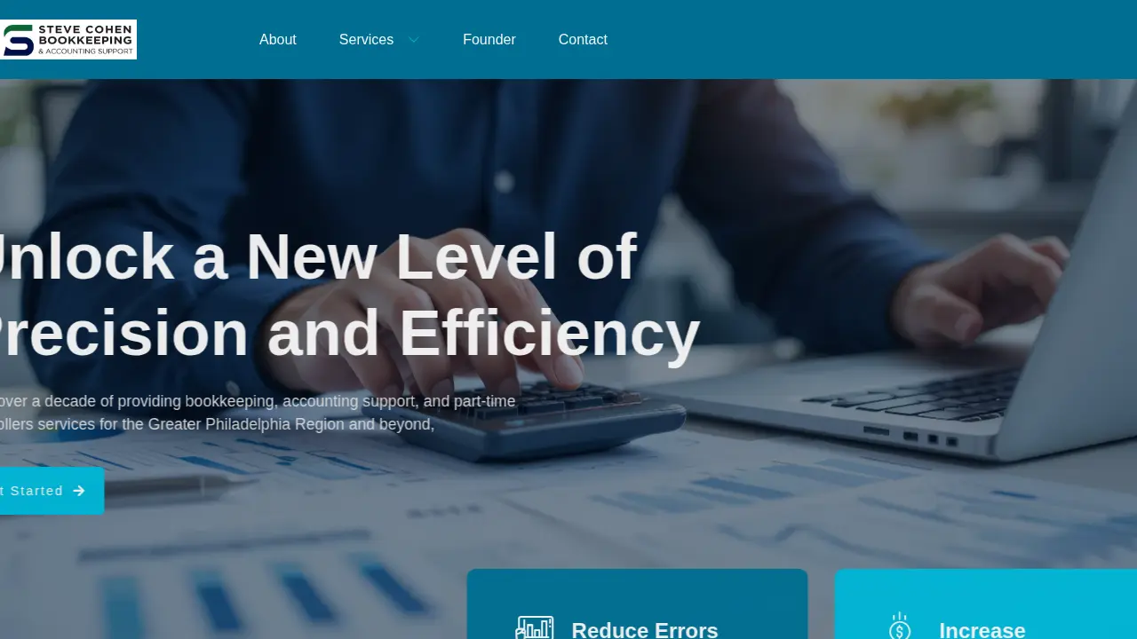 Steve Cohen Bookkeeping and Accounting Support page