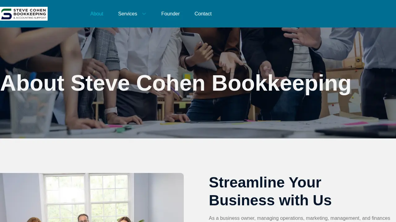 Steve Cohen Bookkeeping and Accounting Support page