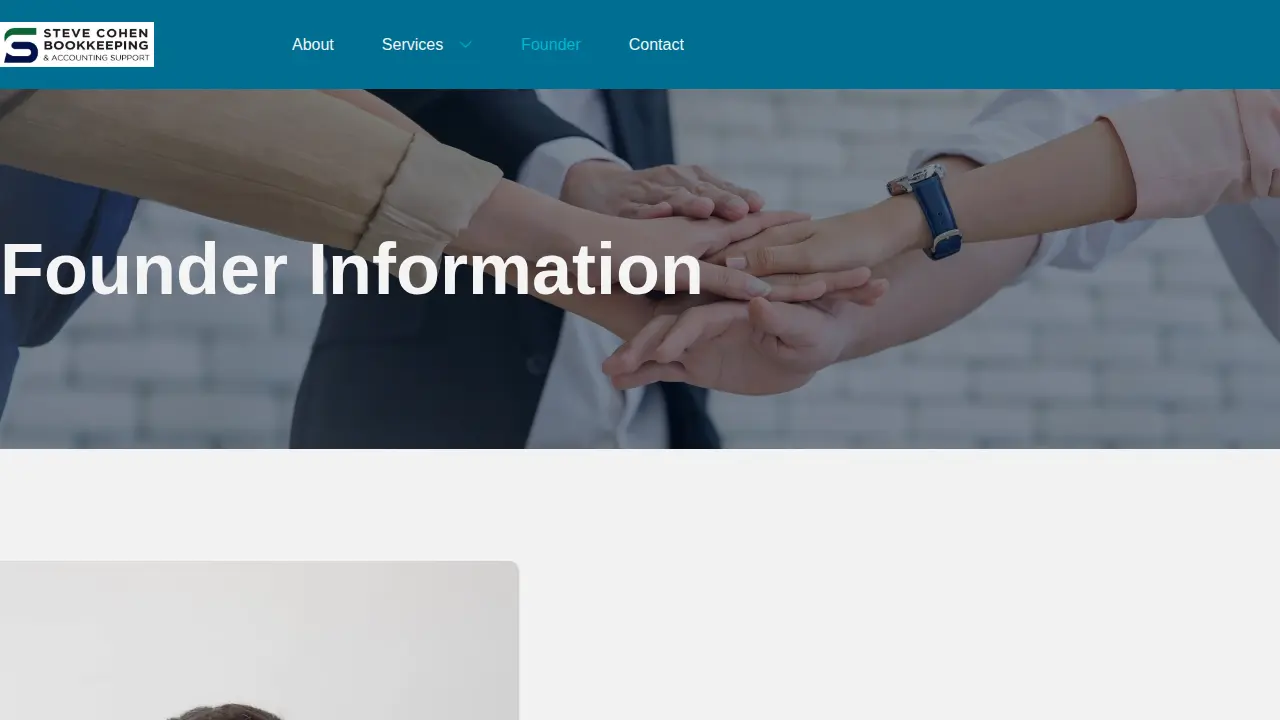 Steve Cohen Bookkeeping and Accounting Support page