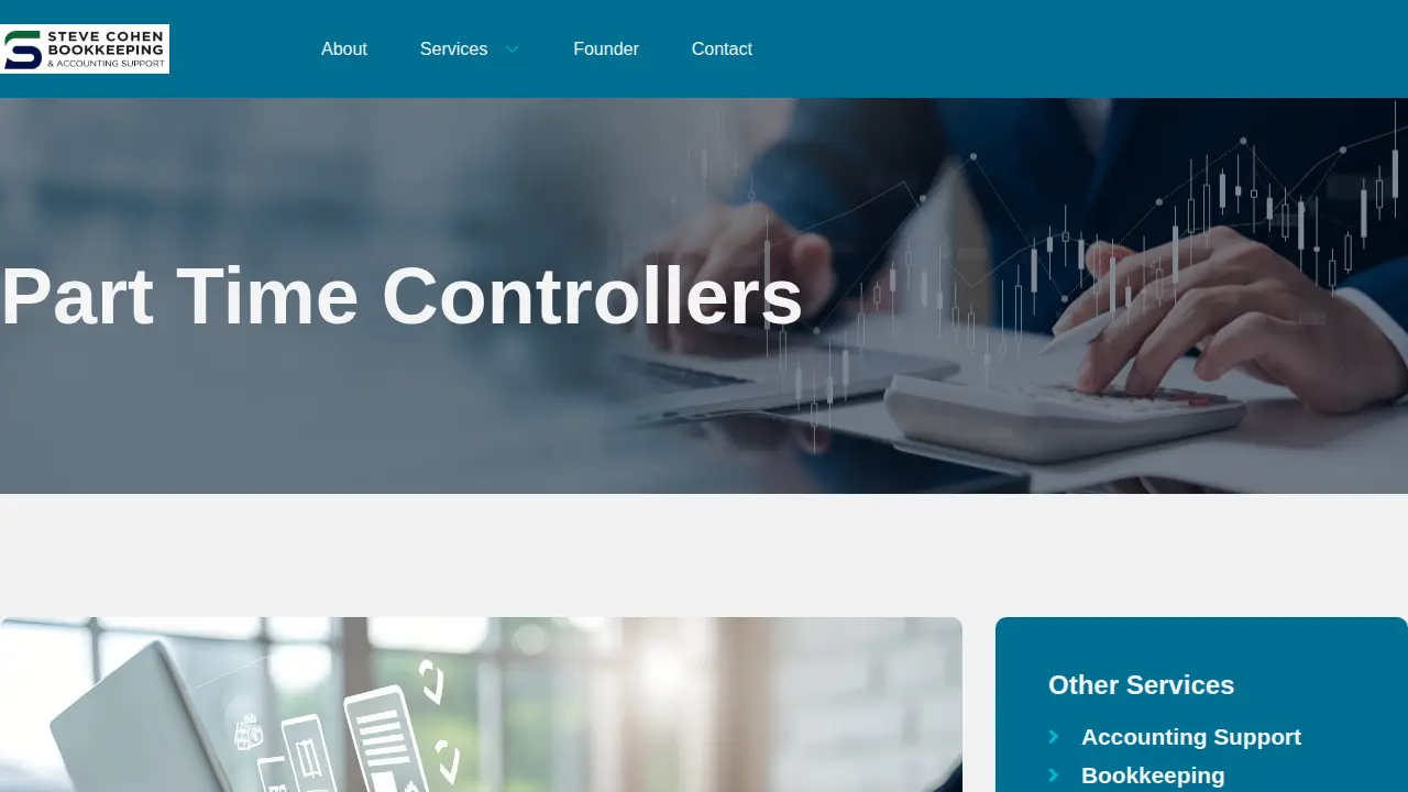 Steve Cohen Bookkeeping and Accounting Support page