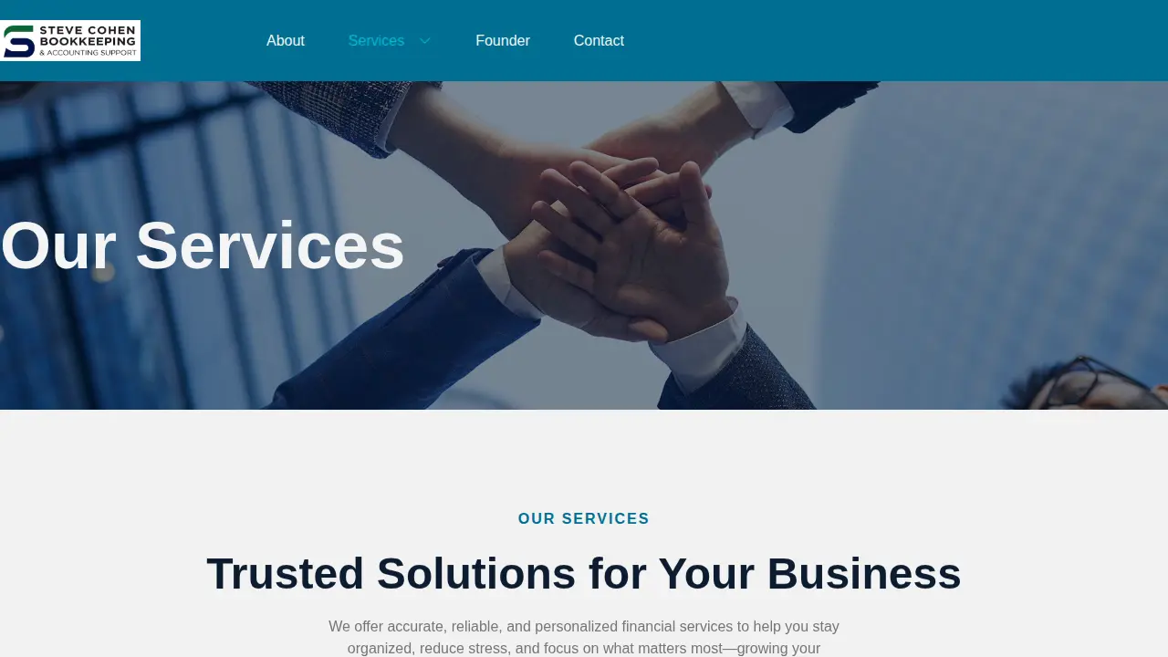 Steve Cohen Bookkeeping and Accounting Support page