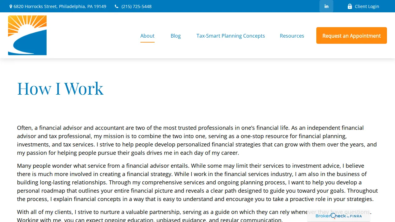 Steven Aberblatt CFP CPA page