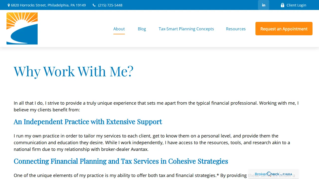 Steven Aberblatt CFP CPA page