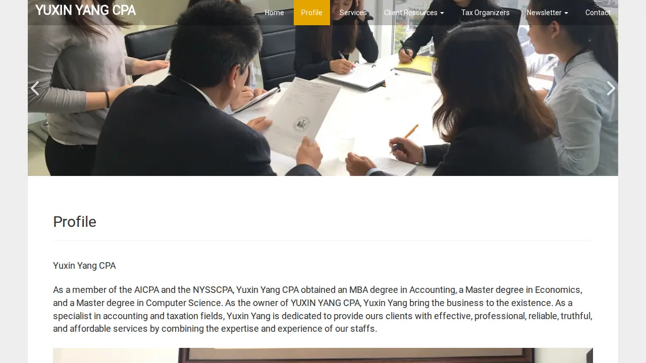 Steve Yang CPA page