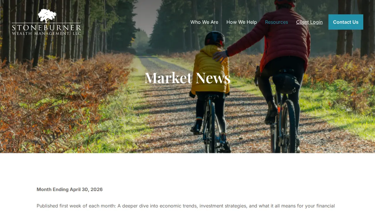 Stoneburner Wealth Management page