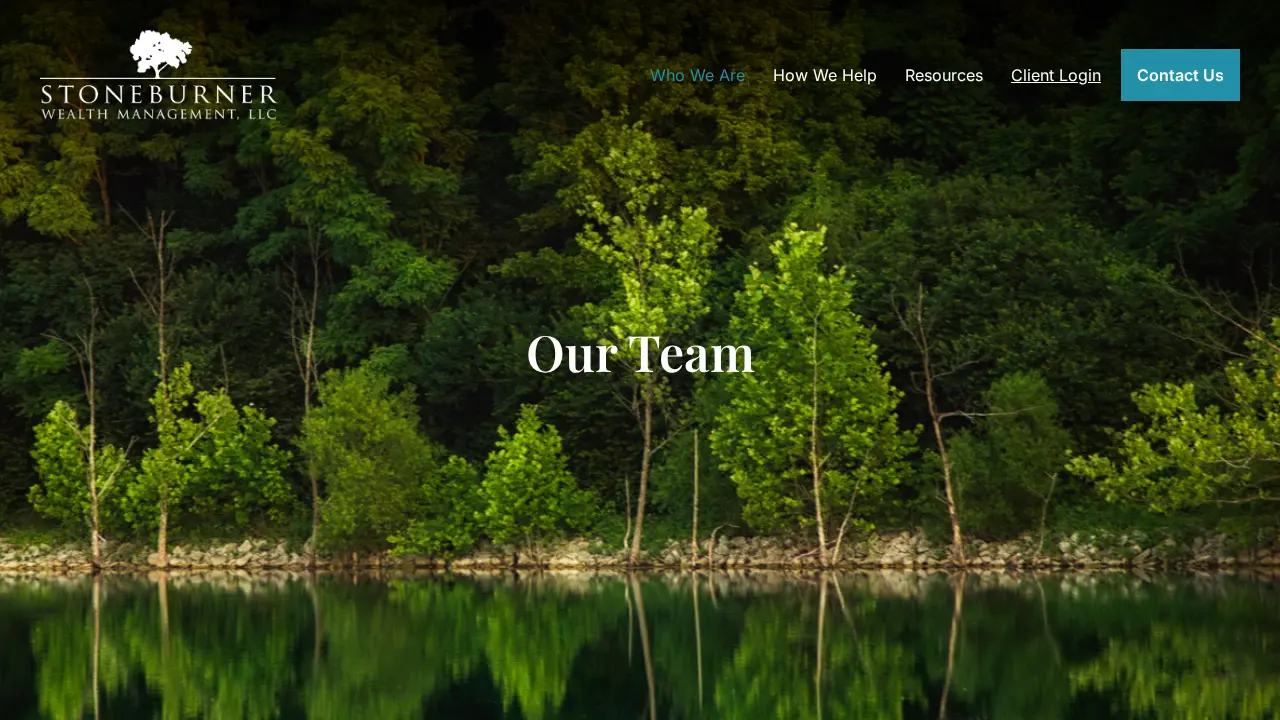 Stoneburner Wealth Management page