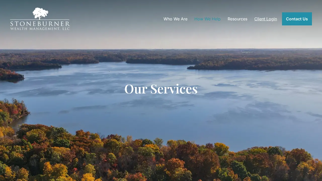 Stoneburner Wealth Management page