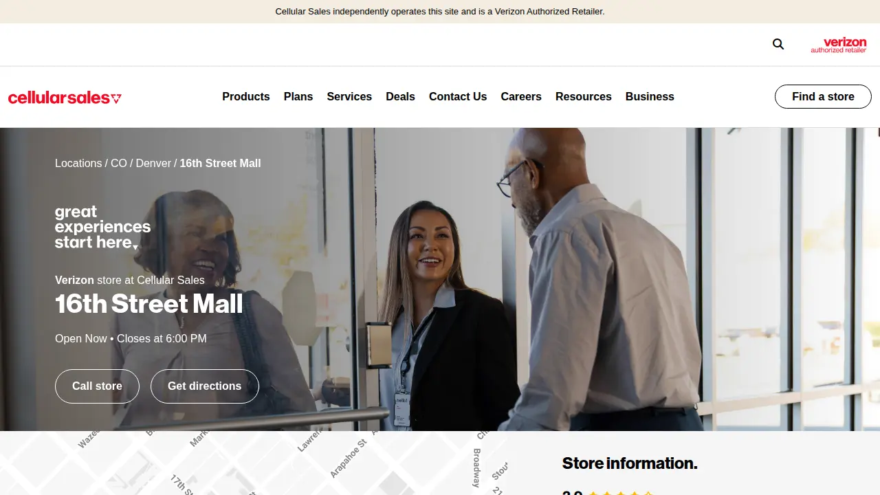 Verizon page