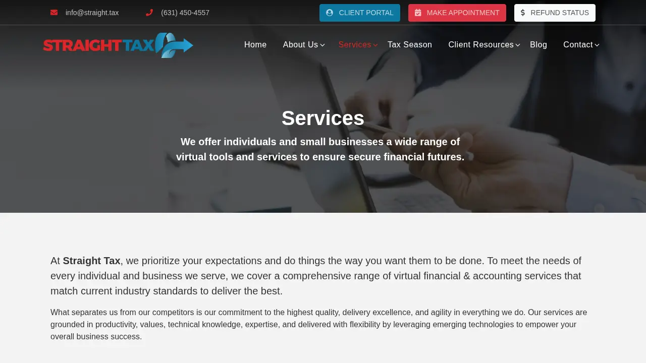 Straight Tax page