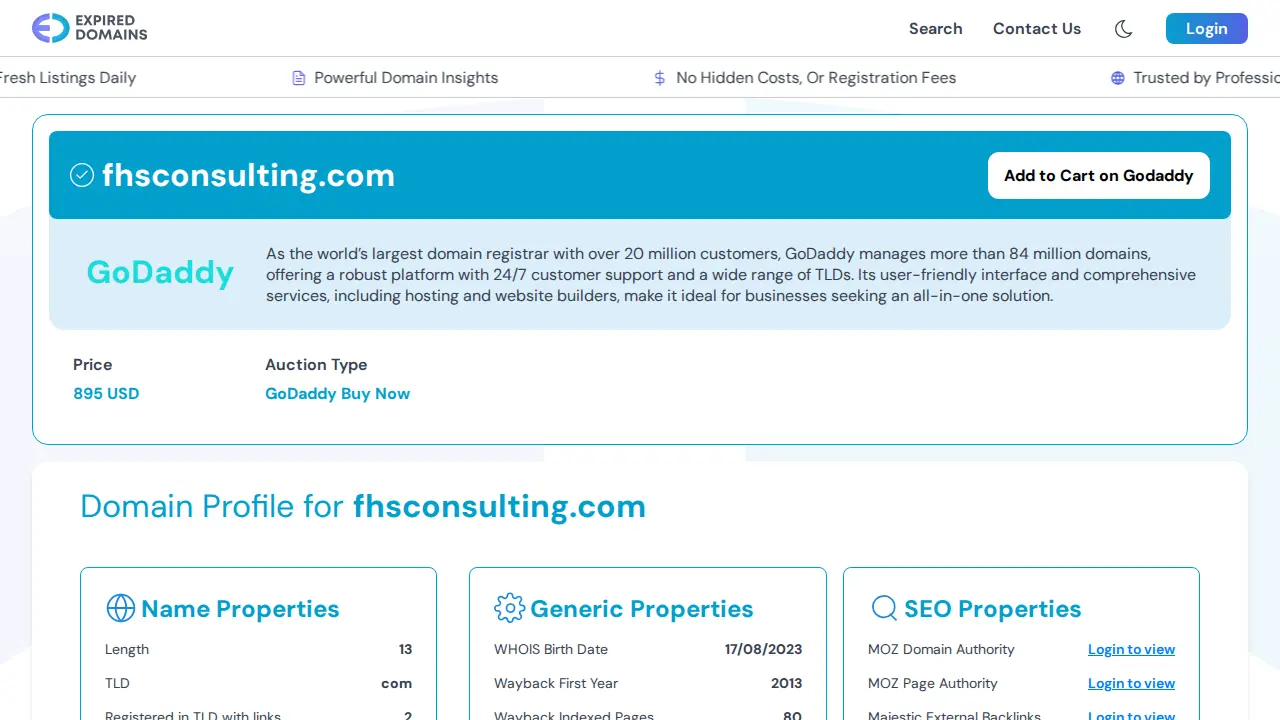 Harvey M Strauss & Associates page