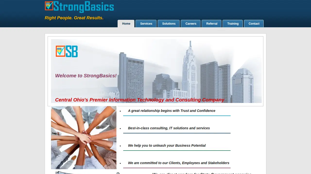 Strong Basics page