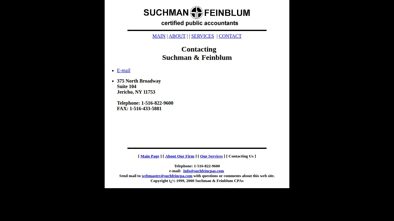 Suchman & Feinblum page