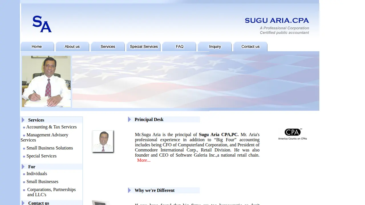 Sugu Aria CPA, A Professional Corp.