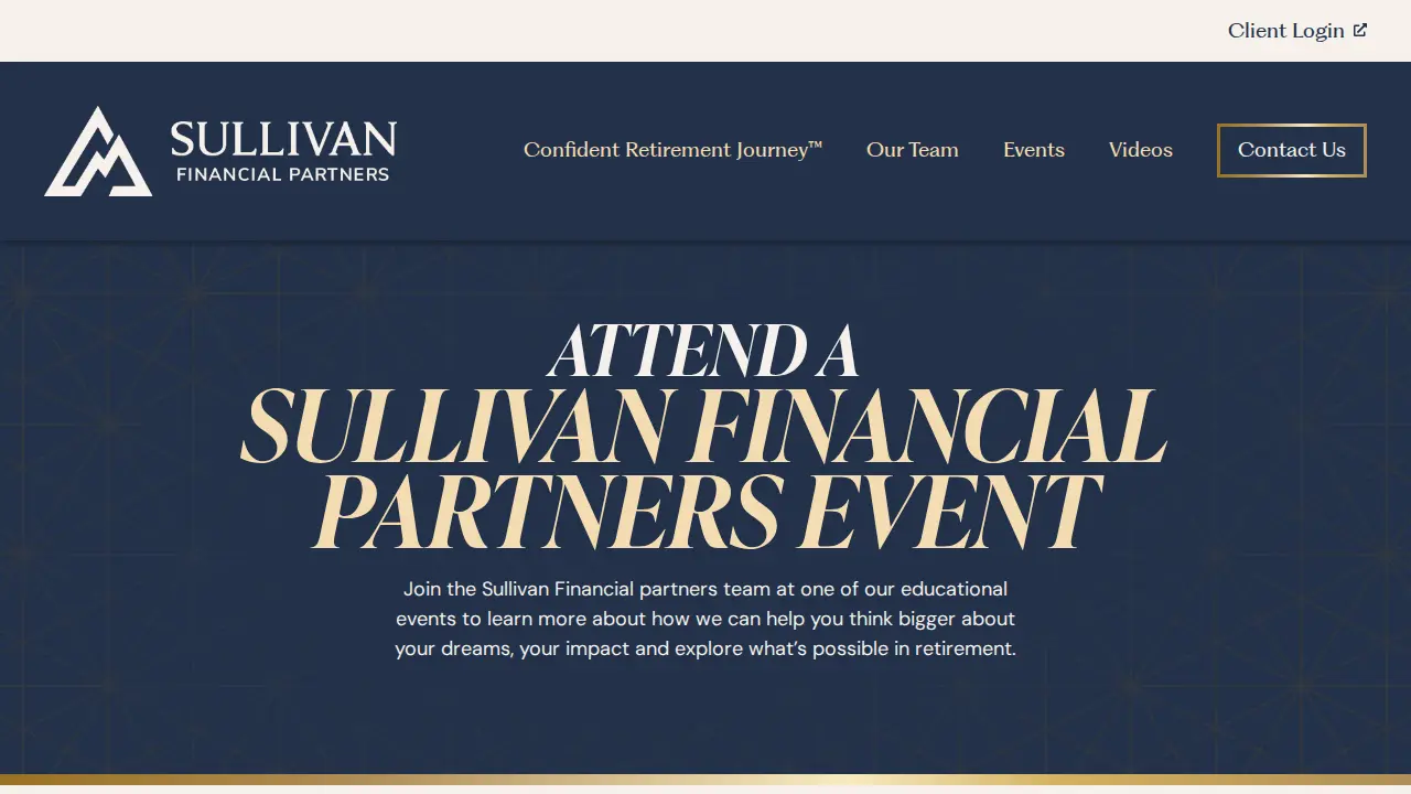 Sullivan Financial Partners page