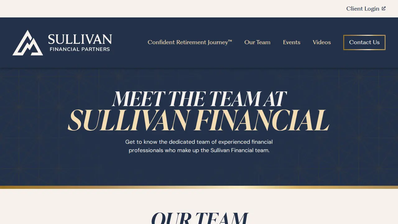 Sullivan Financial Partners page