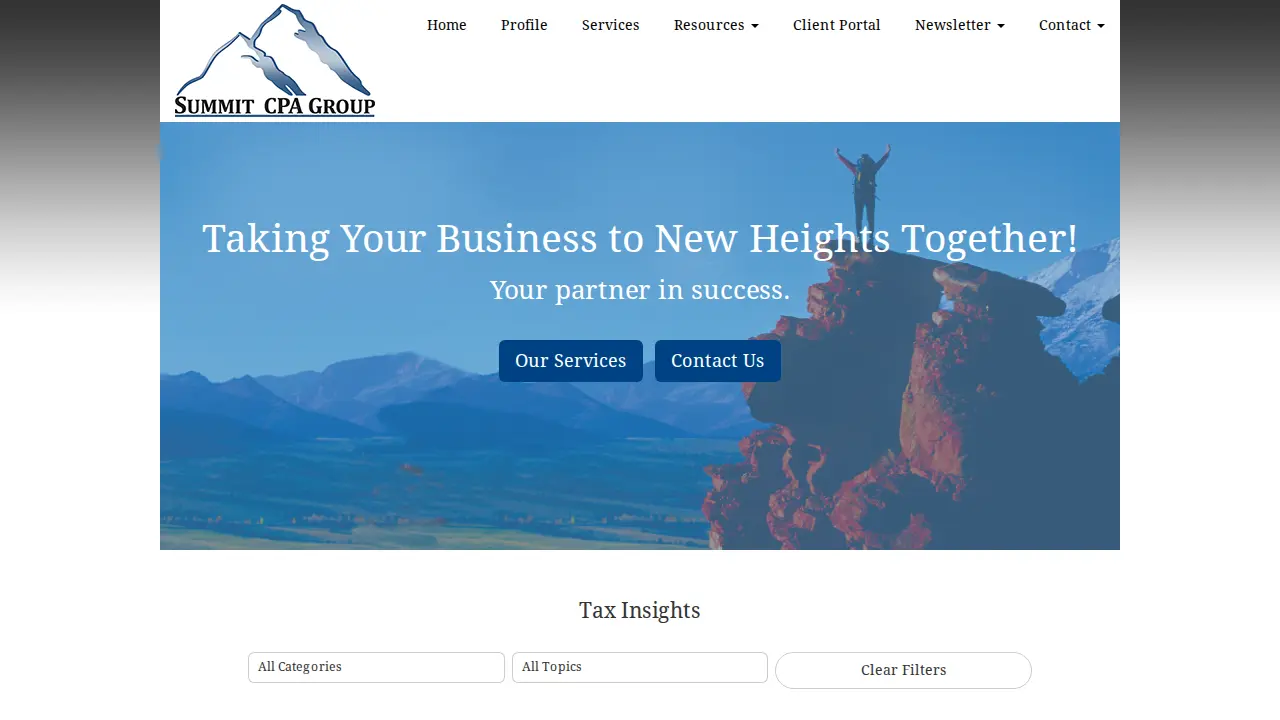 Summit CPA Group LLC page