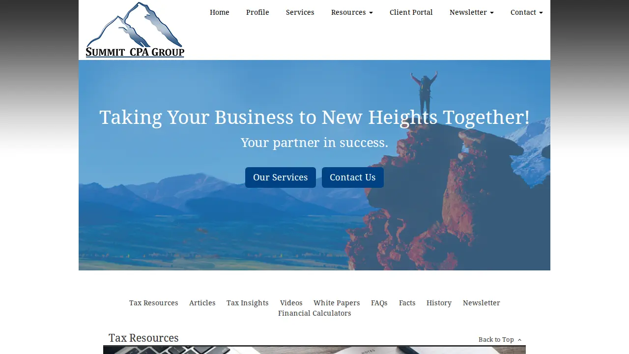 Summit CPA Group LLC page