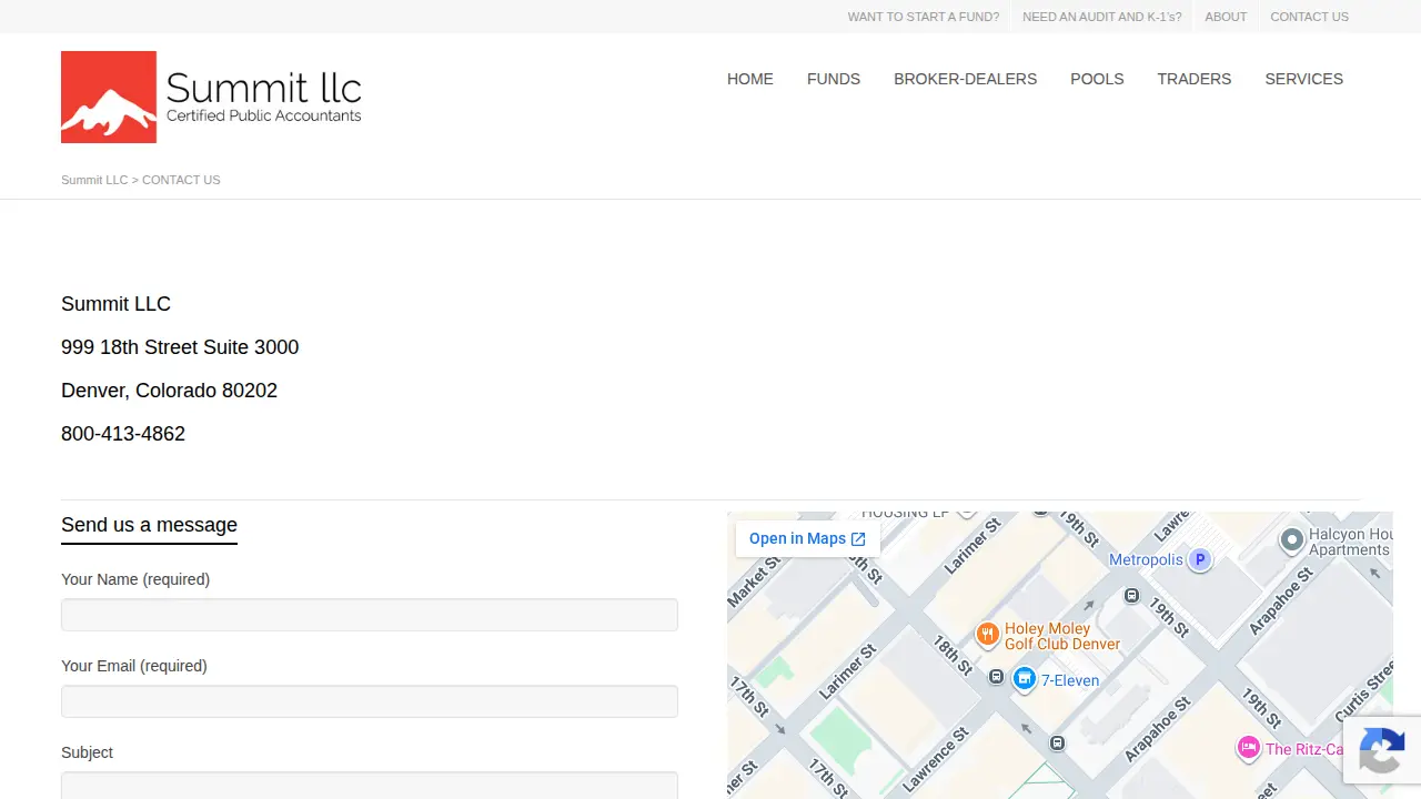 Summit LLC page