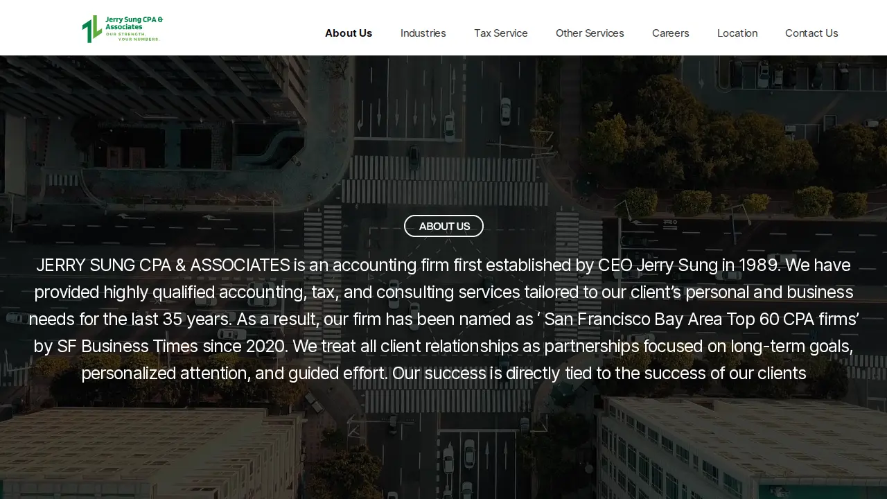 Jerry Sung CPA & Associates page