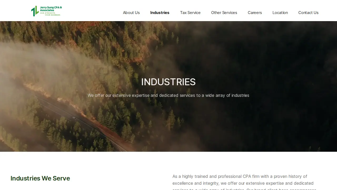 Jerry Sung CPA & Associates page