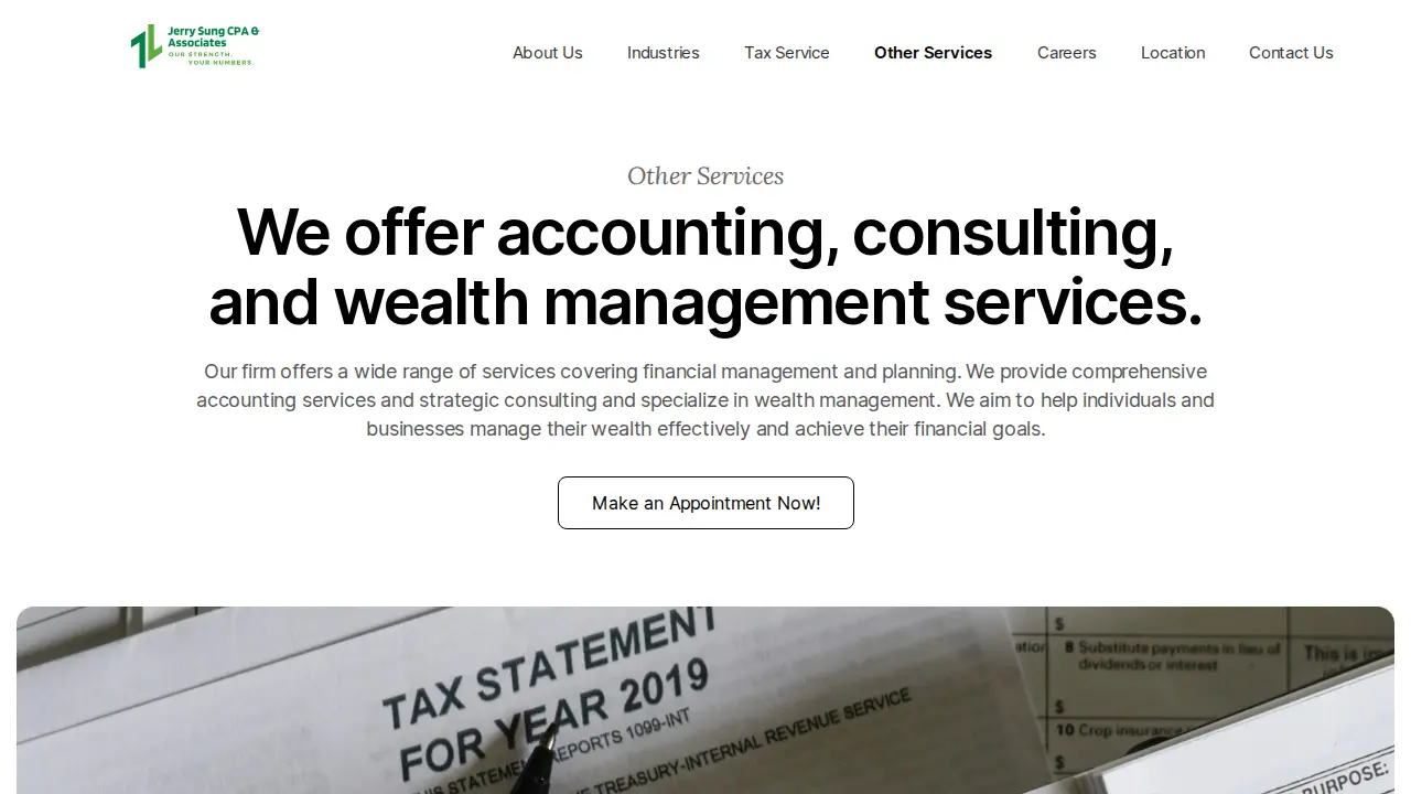 Jerry Sung CPA & Associates page