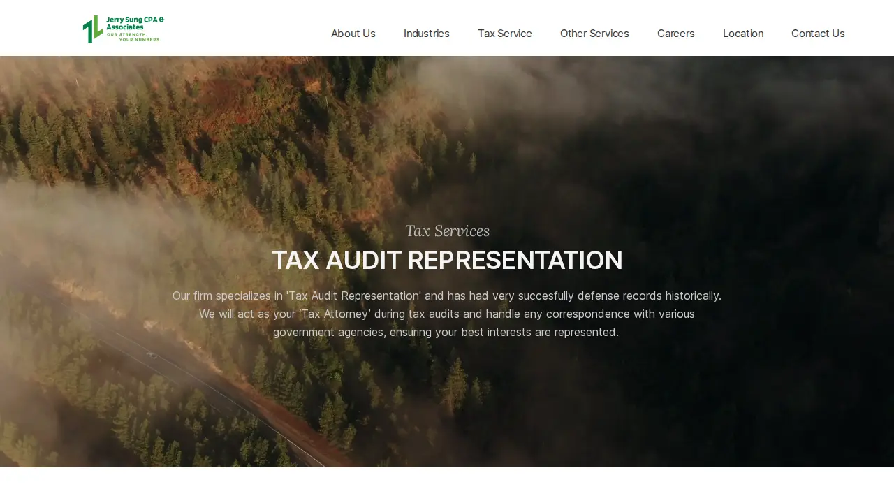 Jerry Sung CPA & Associates page