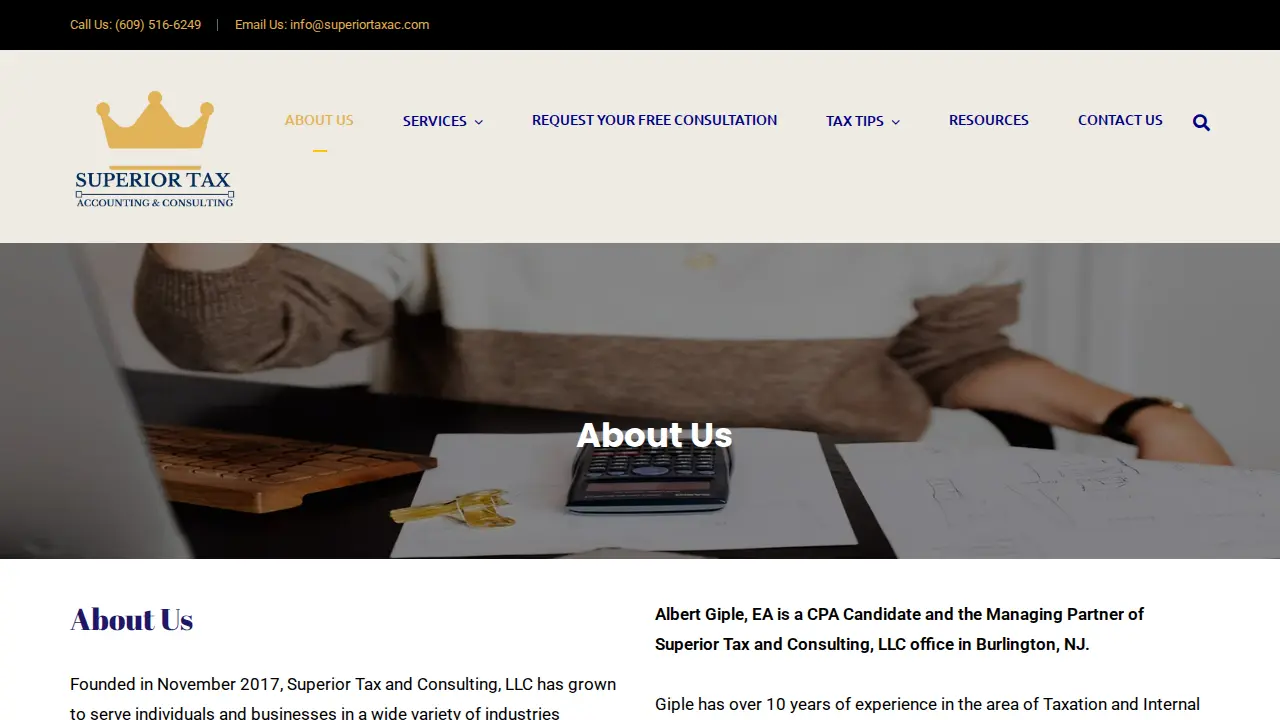 Superior Tax and Consulting LLC page