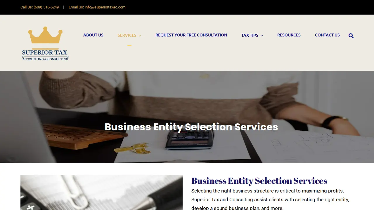 Superior Tax and Consulting LLC page