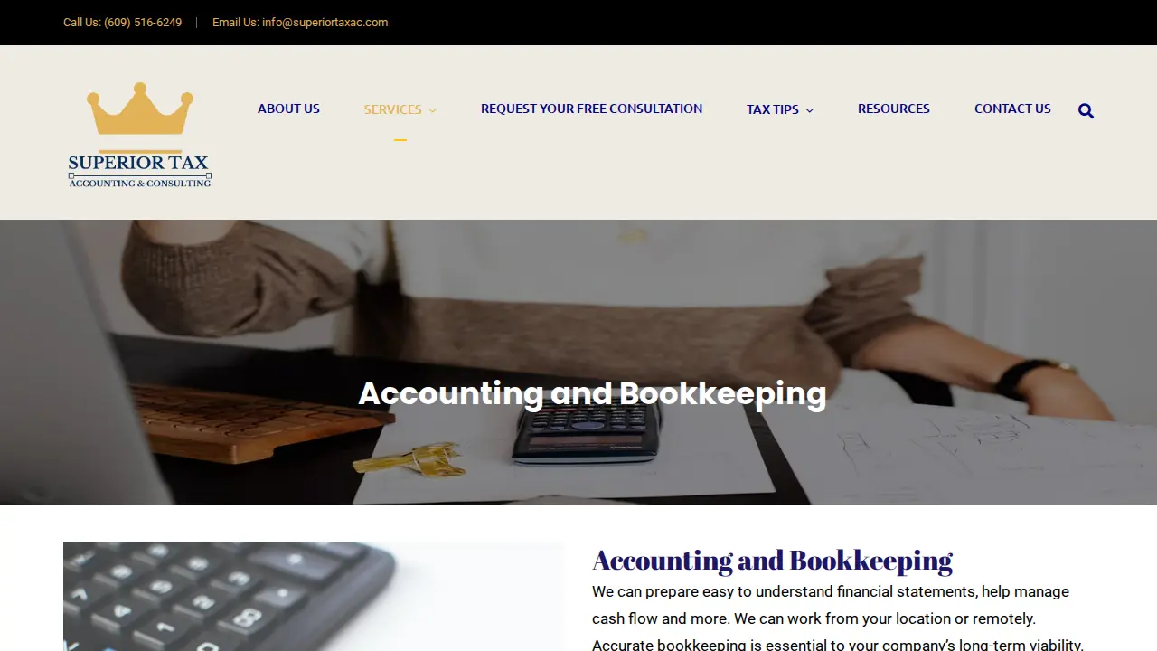 Superior Tax and Consulting LLC page