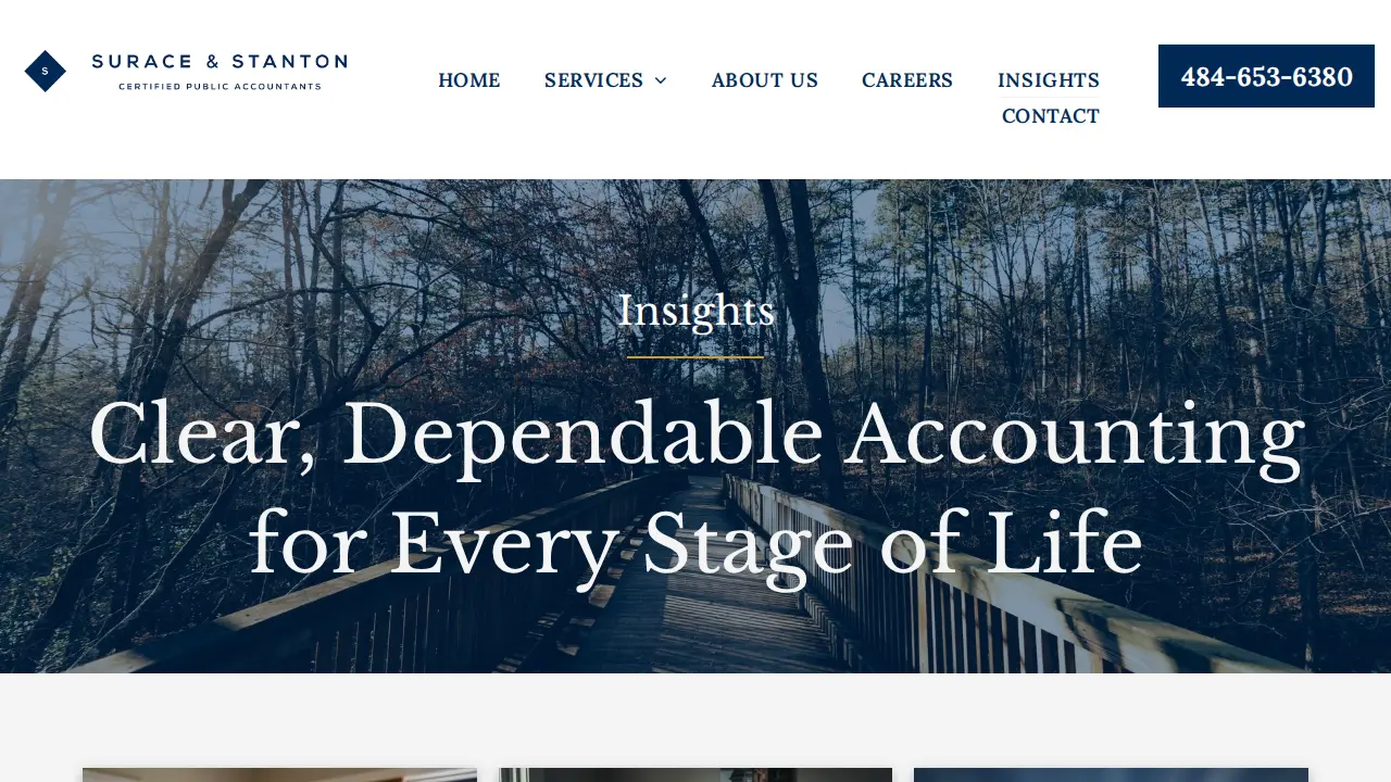 Surace & Stanton, LLC page