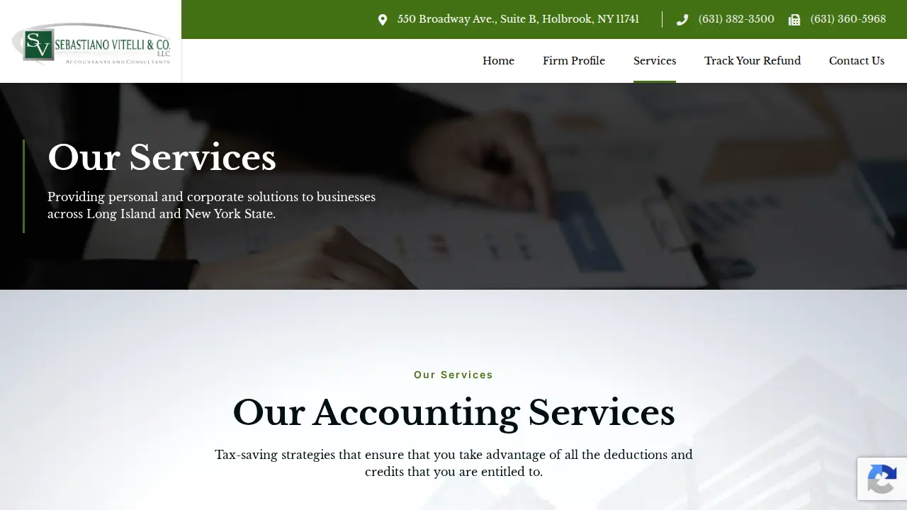 Sebastiano Vitelli & Co Accountants & Consultants LLC page