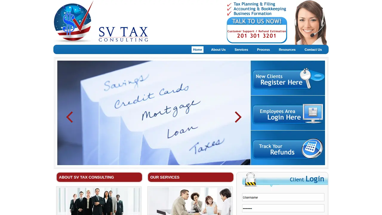 SV Tax Consulting, LLC page
