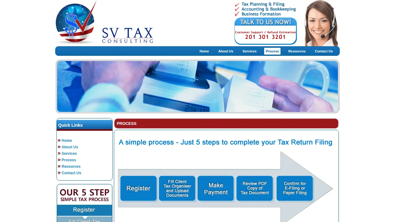 SV Tax Consulting, LLC page