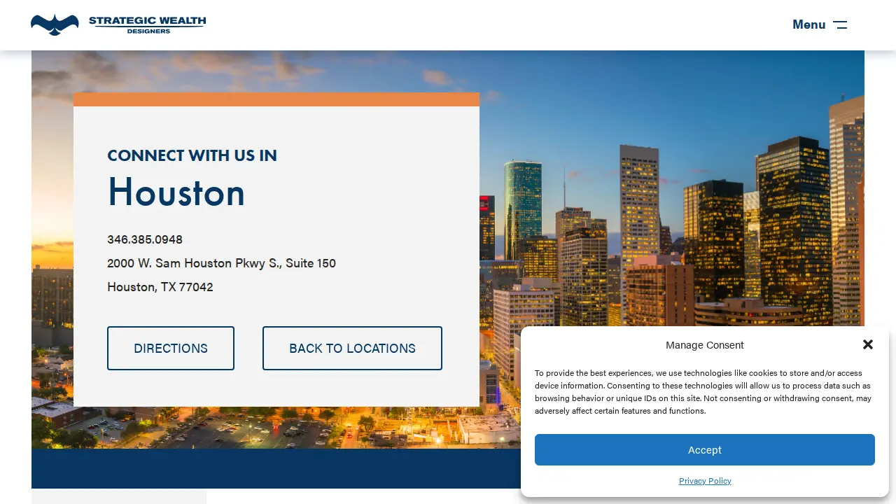 Strategic Wealth Designers page