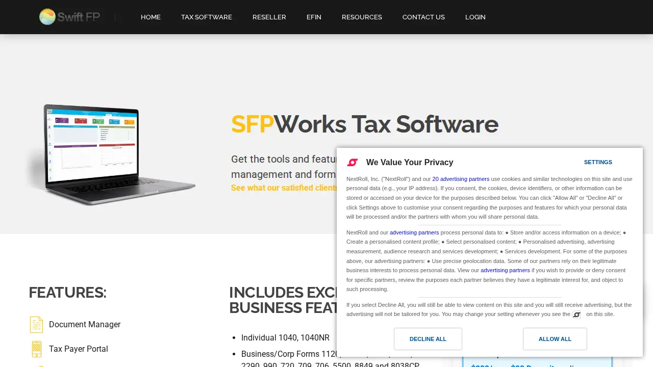SwiftFP page