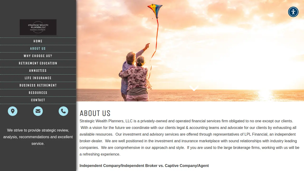 Strategic Wealth Planners, LLC page