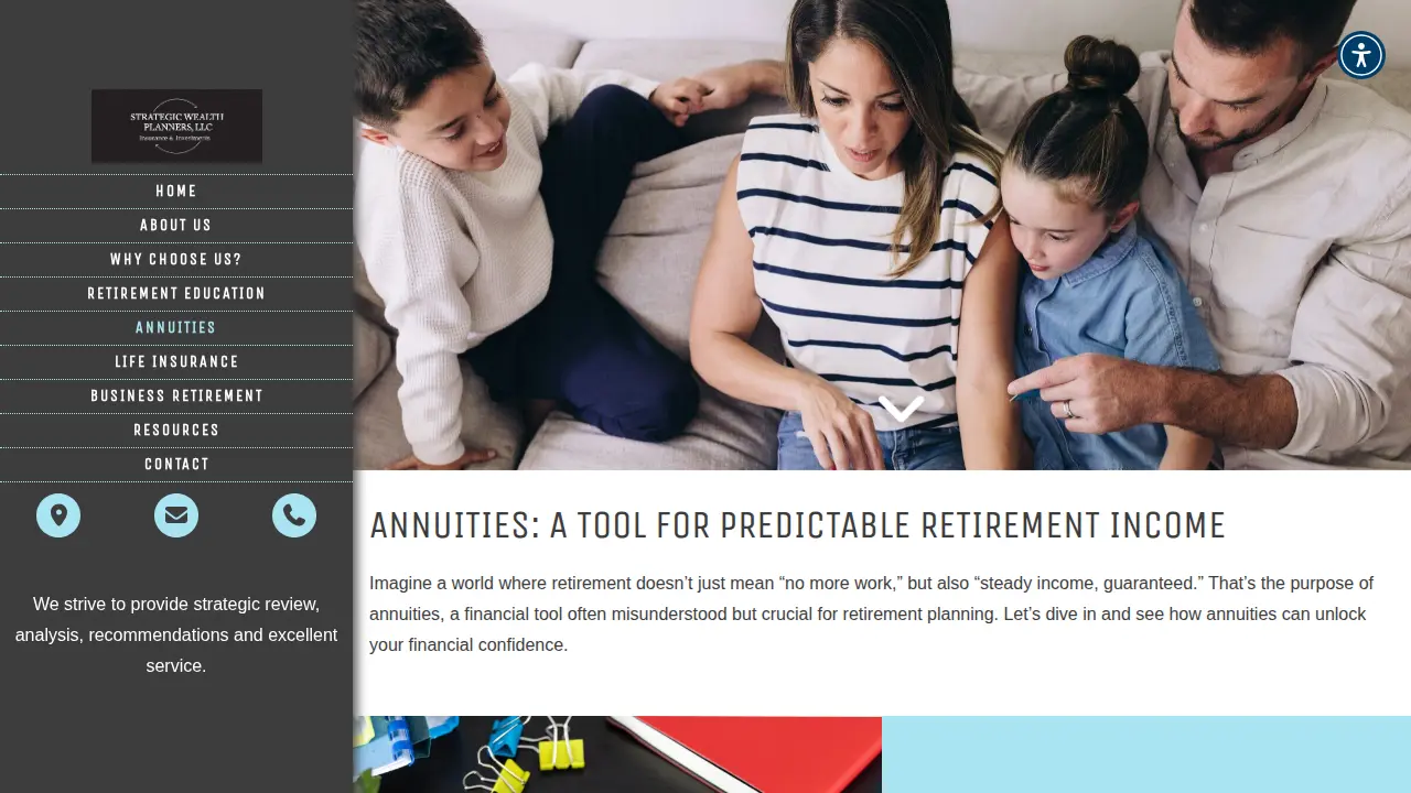 Strategic Wealth Planners, LLC page