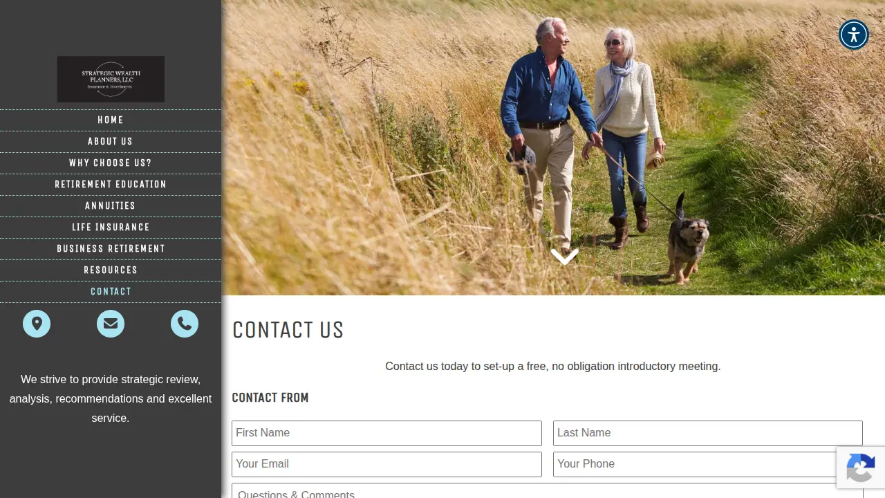Strategic Wealth Planners, LLC page