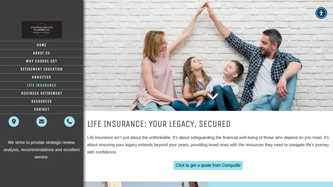 Strategic Wealth Planners, LLC page