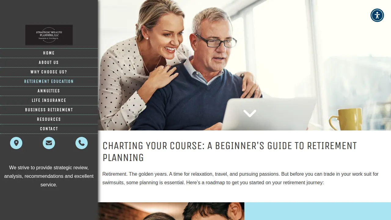 Strategic Wealth Planners, LLC page