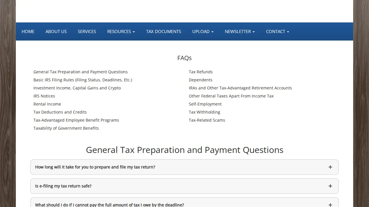 Sylvia & Hurd Tax and Accounting Inc. page