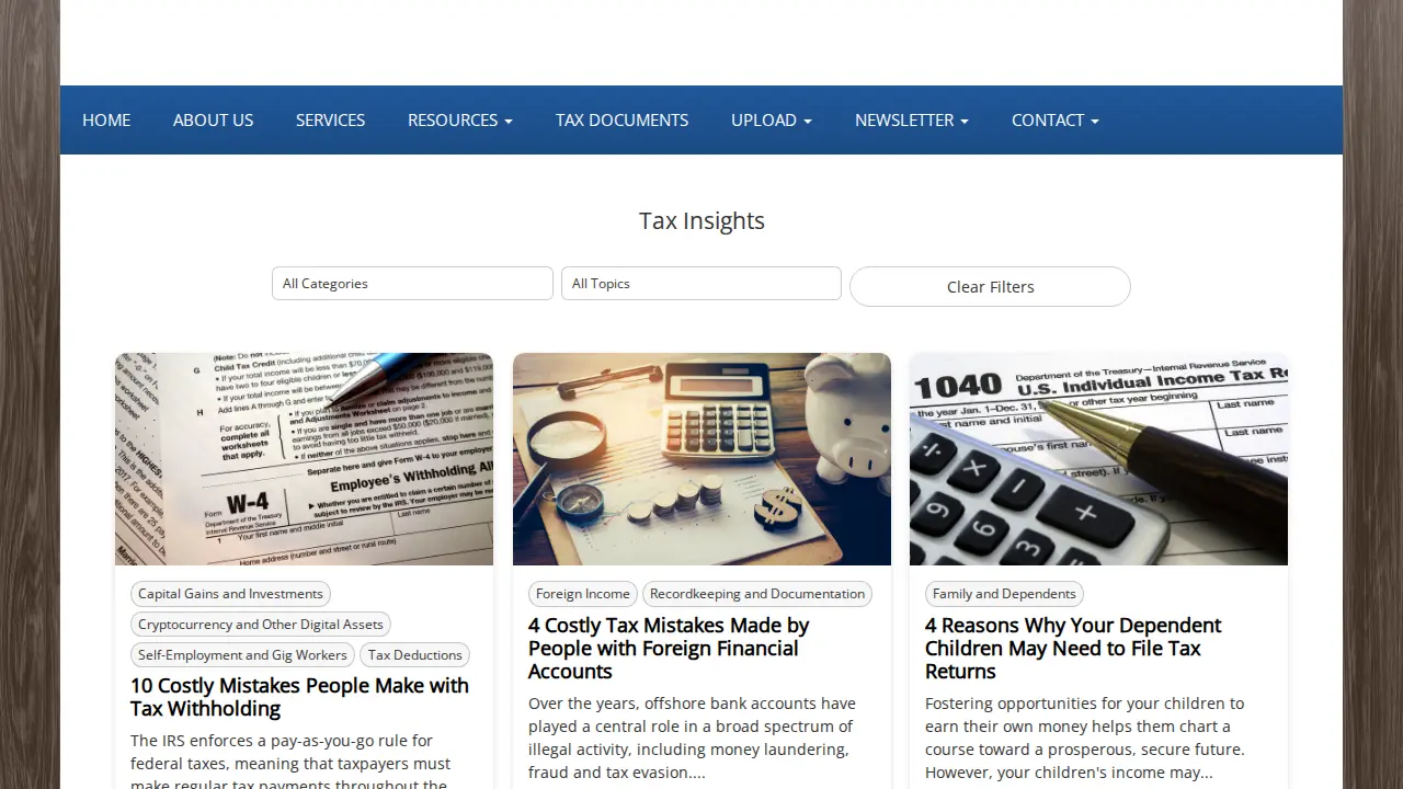 Sylvia & Hurd Tax and Accounting Inc. page